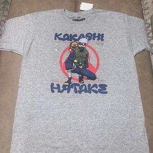 Ripple Junction Maruto Shippuden Youth Kakashi Hatake Gray Tee - Size YXL